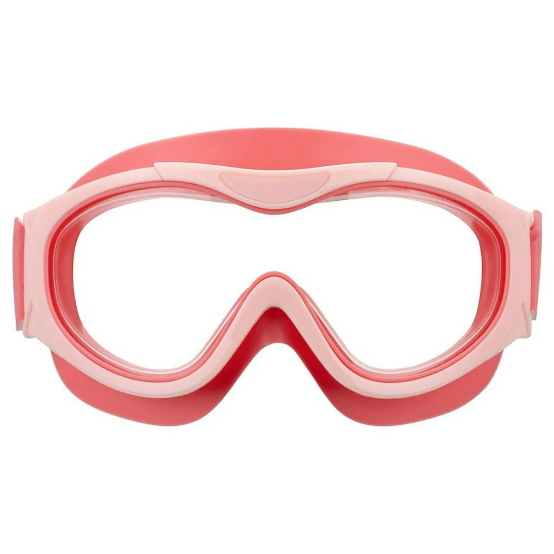 Waimea Schnorcheln & Tauchen-Kinder-Taucherbrille mit Neopren-Kopfband - Pink