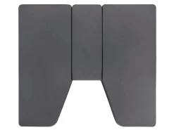 Walra Spannbettlaken-Längsbett 3-teilig Spannbettlaken - Anthracite