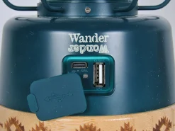Wander Wonder Bohemian Laterne - Ink Blue< Campinglampen Aufladbar|Campinglampen Aufladbar