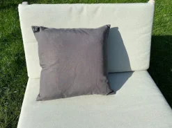 Markenlos Warmpi® beheiztes Outdoor Kissen - Grau< Wärmekissen
