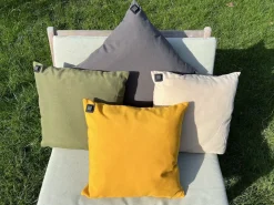 Markenlos Warmpi® beheiztes Outdoor Kissen - Grau< Wärmekissen