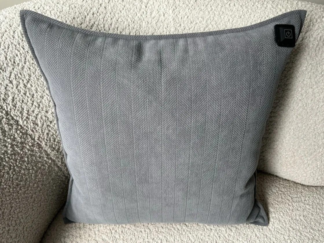 Warmpi Wärmekissen-Chenille Heizkissen - Anthracite