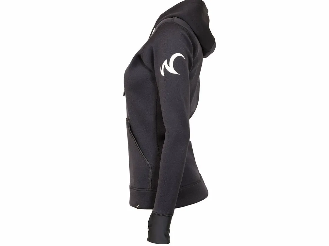 Watrflag Badebekleidung^Ipanema Women Black 1,5 mm Neoprene Hoodie