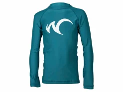 Watrflag Malaga lange Ärmel UPF 50+ Petrol Kids Rashguard< Badebekleidung