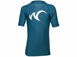 Watrflag Valencia kurzarm UPF 50+ Blue Kids Rashguard< Badebekleidung