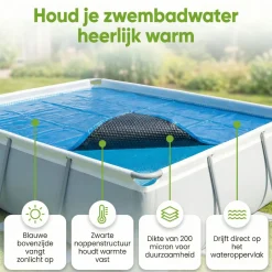 Markenlos Pool Zubehör^Ways d'luxe 300x200 cm Solarplane
