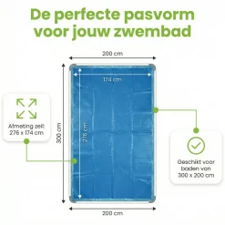 Markenlos Pool Zubehör^Ways d'luxe 300x200 cm Solarplane