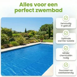 Markenlos Pool Zubehör^Ways d'luxe 220x150 cm Solarplane