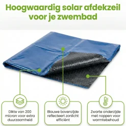 Markenlos Ways d'luxe 400x200 cm Solarplane< Pool Zubehör