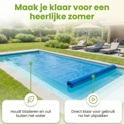 Markenlos Ways d'luxe 400x200 cm Solarplane< Pool Zubehör