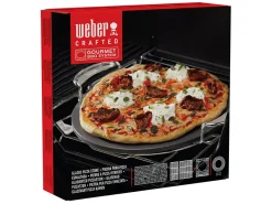 Weber Grill Zubehör|Grill Zubehör^Crafted glasierter Pizzastein