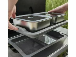 Weber Works Drop-in Set Prep Behälter und Tablett< Grill Zubehör|Grill Zubehör
