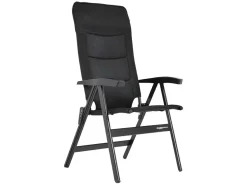 Westfield Avantgarde Noblesse Deluxe Klappstuhl - Black< Campingstühle Mit Verstellbarer Rückenlehne|Klappstühle