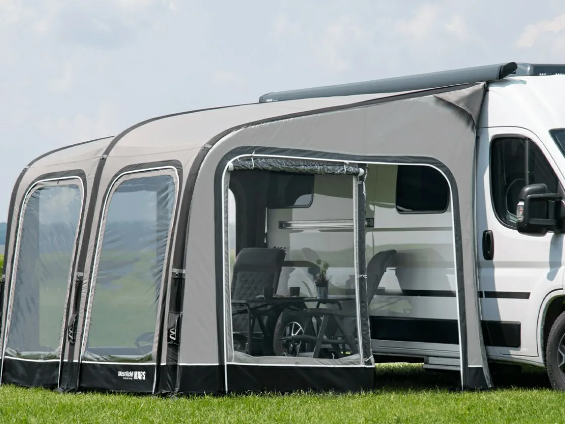 Westfield Luftvorzelte|Luftvorzelte Wohnmobil-Mars Kastenwagenvorzelt