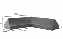 Winza Outdoor Covers Schutzhüllen Gartenmöbel-Winza 255 Plateau Ecke Lounge-Set Schutzhülle