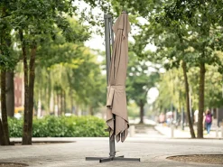 Winza Outdoor Covers Sonnenschirmhüllen-Winza 250 x 64 cm graue Sonnenschirmschutzhülle