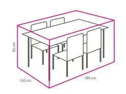 Winza Outdoor Covers Winza Deluxe 185 x 150 x 95 cm Gartenmöbel Abdeckung< Schutzhüllen Gartenmöbel