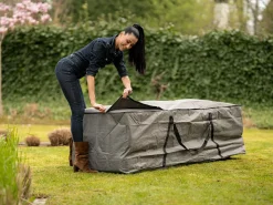 Winza Outdoor Covers Gartenstuhlauflagen Schutzhüllen|Schutzhüllen Gartenmöbel-Winza Deluxe XL 200 x 75 x 60 cm Auflagentasche