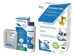 WM aquatec Hygiene-Trio Tank- und Leitungsreinigung< Wasseraufbereitung