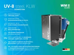 WM aquatec Wasseraufbereitung^UV-8 steel Komplettlösung Wasserhygiene