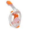 Markenlos Schnorcheln & Tauchen^X10 Erwachsene S/M Schnorchelmaske - Orange