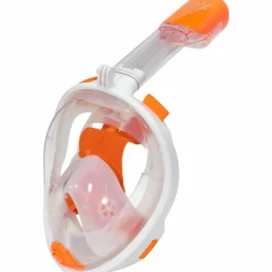 Markenlos Schnorcheln & Tauchen^X10 Erwachsene S/M Schnorchelmaske - Orange