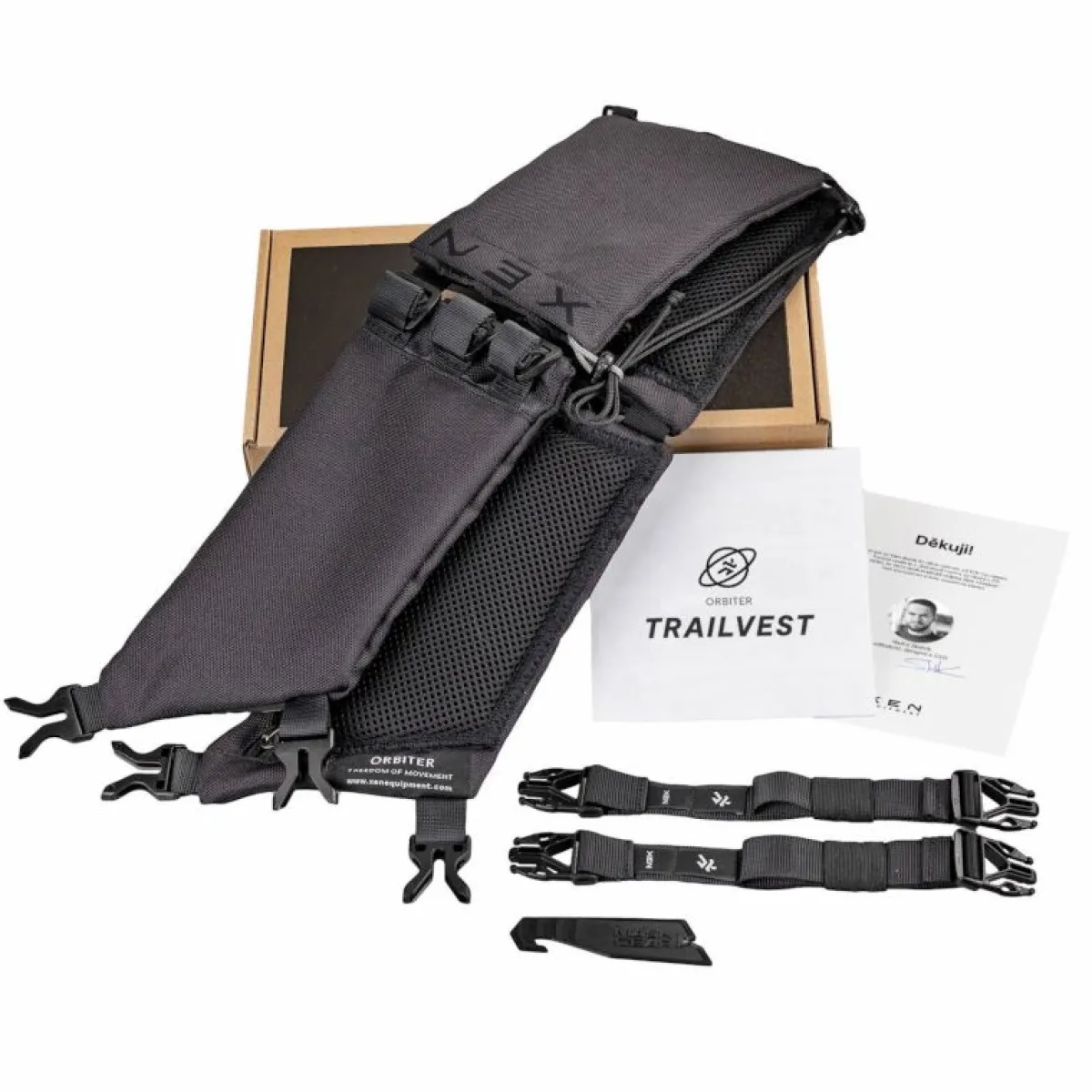 Markenlos XEN Orbiter TrailVest – Schwarz< Daypacks & Rucksäcke