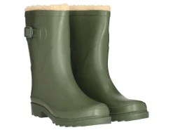 Markenlos XQ Gummi-Winterstiefel - Khaki< Wanderschuhe