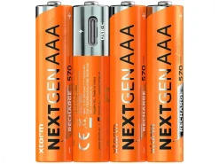 Xtorm NextGen USB-C Wiederaufladbar AAA Batteries - Set van 4< Kleinbatterien