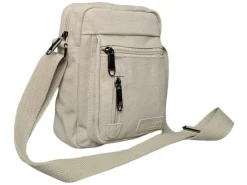 Yakfield Reisetaschen & Sporttaschen^Cook Canvas kompakte Umhängetasche - Off-white