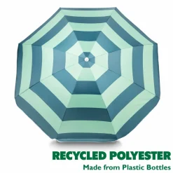 Markenlos Yello Eco recyceltem Polyester Sonnenschirm - 160 cm< Sonnenschirme