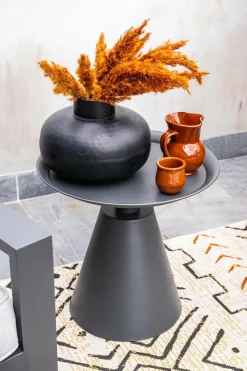 Garden Impressions Gartentische^Zavala Beistelltisch - Diameter 50xH48 cm - carbon black