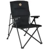 Obelink Zweite Chance Sevilla 3D verstellbarer Faltstuhl - Black< Zweite Chance Campingmöbel|Campingstühle Mit Verstellbarer Rückenlehne