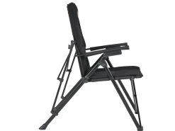 Obelink Zweite Chance Sevilla 3D verstellbarer Faltstuhl - Black< Zweite Chance Campingmöbel|Campingstühle Mit Verstellbarer Rückenlehne