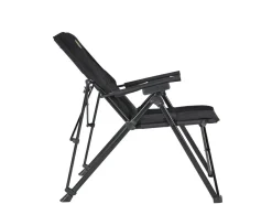 Obelink Zweite Chance Sevilla 3D verstellbarer Faltstuhl - Black< Zweite Chance Campingmöbel|Campingstühle Mit Verstellbarer Rückenlehne