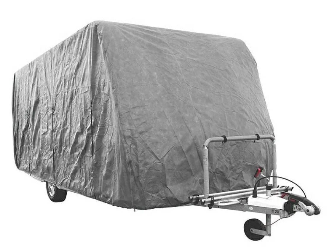 ProPlus Zweite Chance Fahrzeugtechnik|Wohnwagen Schutzhüllen^Zweite Chance Luxe Wohnwagenhülle 640 - 701 x 235