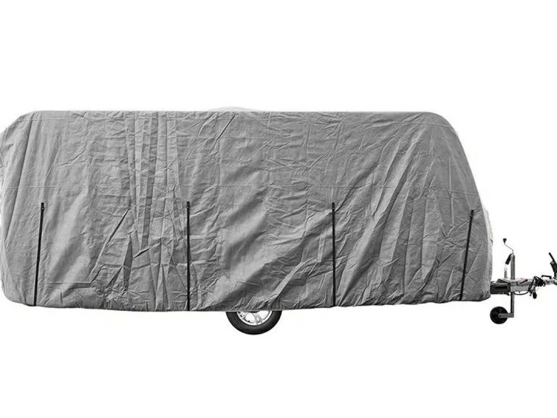 ProPlus Zweite Chance Fahrzeugtechnik|Wohnwagen Schutzhüllen^Zweite Chance Luxe Wohnwagenhülle 640 - 701 x 235